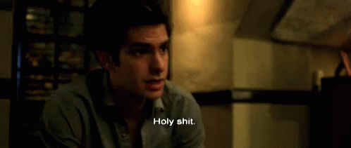 Holy Shit GIF - Andrew Garfield Holy Shit Shit GIFs