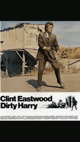 Clint Eastwood Dirty Harry GIF - Clint Eastwood Dirty Harry Movie Poster GIFs