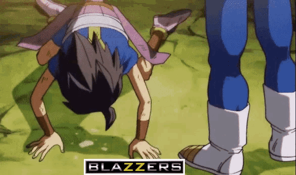 a cartoon character with a blazers logo on it