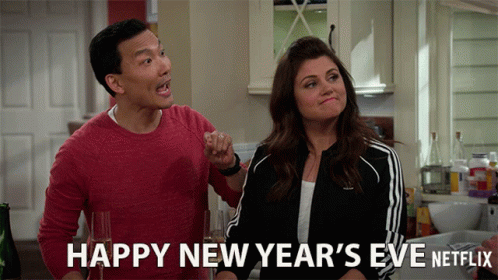 Happy New Years Eve Eddie Shin GIF - Happy New Years Eve Eddie Shin Dave Mendoza GIFs