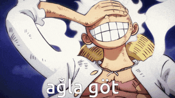 a cartoon of a man covering his eyes with his hand and the words " agla got " written below him