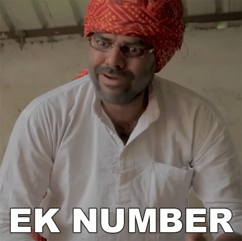 Ek Number Balraj GIF - Ek Number Balraj Playreel GIFs