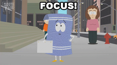 Focus Towelie GIF - Focus Towelie South Park GIFs
