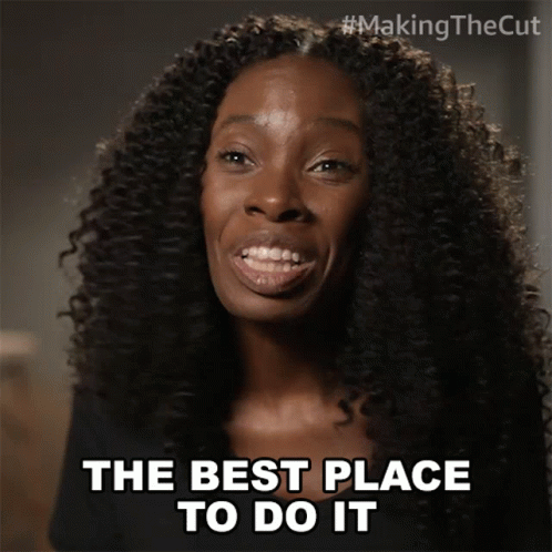 The Best Place To Do It Andrea Pitter GIF - The Best Place To Do It Andrea Pitter Making The Cut GIFs