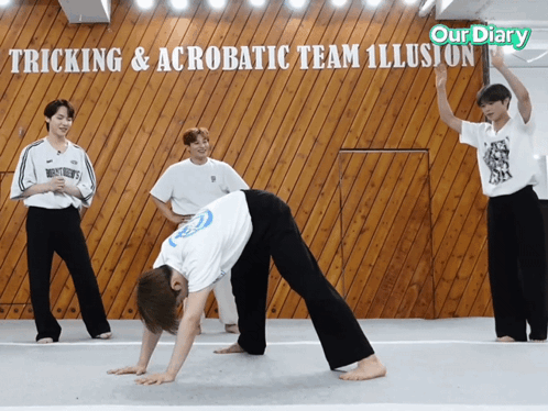 Andteam Andteam K GIF - Andteam Andteam K Andteam K Front Hand Spring GIFs