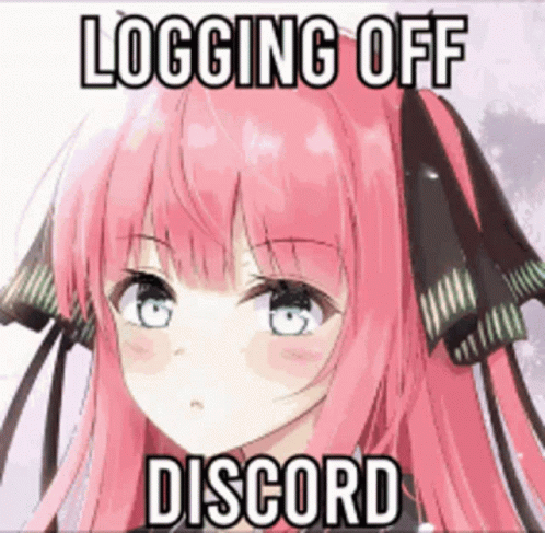 Logging Off Discord Discord GIF - Logging Off Discord Discord Meme GIFs