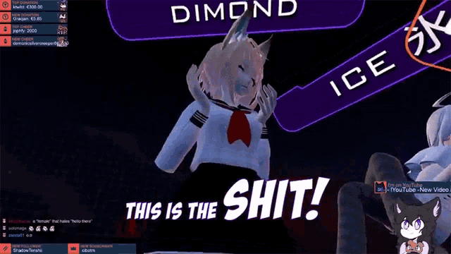 a screenshot of a video game with the words this is the shit on it