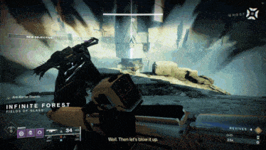 a screenshot of a video game called infinite forest fields of glass