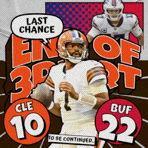 Buffalo Bills (22) Vs. Cleveland Browns (10) Third-fourth Quarter Break GIF - Nfl National Football League Football League GIFs