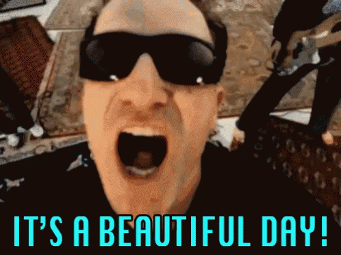 Its A Beautful Day GIF - Beautiful Day U2 Bono GIFs