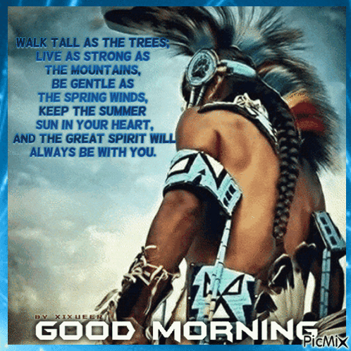 Native American Good Morning GIF
