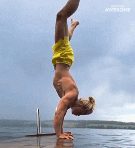 Handstand People Are Awesome GIF - Handstand People Are Awesome Acrobatic GIFs