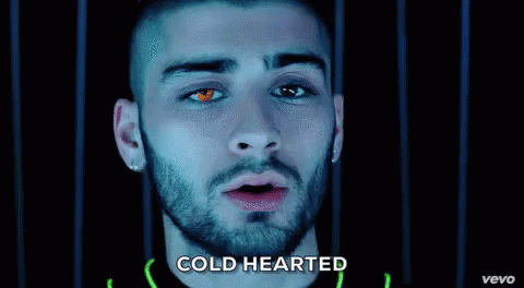 Cold Hearted Zayn GIF - Cold Heart Cold Hearted Zayn GIFs