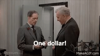 Trading Places GIF - Trading Places One Dollar GIFs