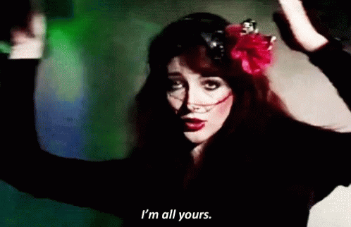 Kate Bush Daniel The Frooty GIF - Kate Bush Daniel The Frooty Im All Yours GIFs