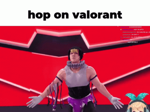 Hop On Valo Hop On Valorant GIF - Hop On Valo Hop On Valorant Shu Yamino GIFs