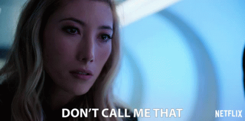 Dont Call Me That Annoyed GIF - Dont Call Me That Annoyed Not My Name GIFs