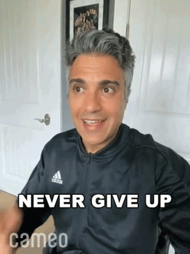 Never Give Up Jaime Camil GIF - Never Give Up Jaime Camil Cameo GIFs