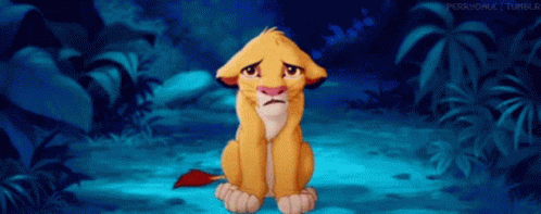 Simba Sad GIF - Simba Sad The Lion King GIFs