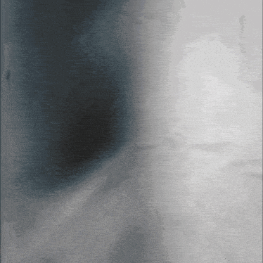 a gray and black background with a shadow of a person