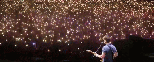 Shawn Mendes Concert GIF - Shawn Mendes Concert Cellphone Flashlights GIFs