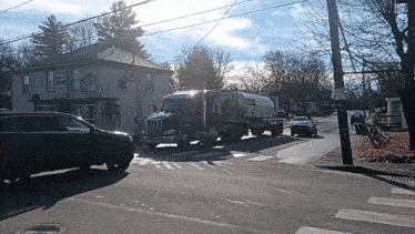 a truck that has the number 44 on the side