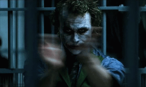 Joker Heath Ledger GIF - Joker Heath Ledger Clapping GIFs