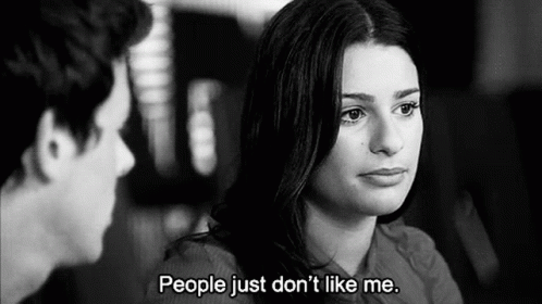 People Dont Like Me GIF - People Dont Like Me Glee GIFs
