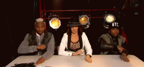 Odd Check-in Process GIF - So You Think You Can Dance Judges Dancing GIFs