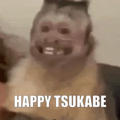 Monkey Tsukabe GIF - Monkey Tsukabe Happy GIFs