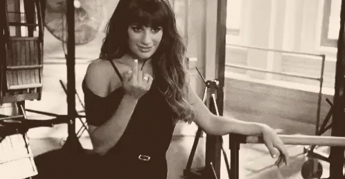 Glee'S Lea Michele, Our Wcw. GIF - Lea Michele Come Glee GIFs