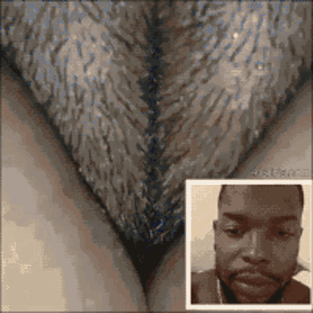 a picture of a man 's face is next to a picture of a woman 's butt