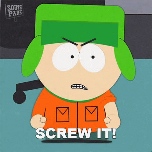 Screw It Kyle Broflovski GIF - Screw It Kyle Broflovski South Park GIFs