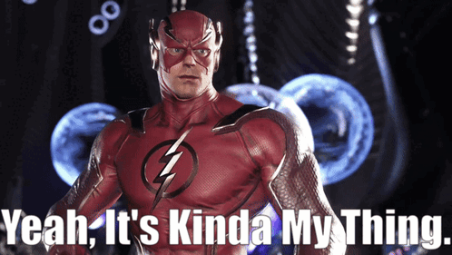 Injustice 2 The Flash GIF - Injustice 2 The Flash Yeah Its Kinda My Thing GIFs