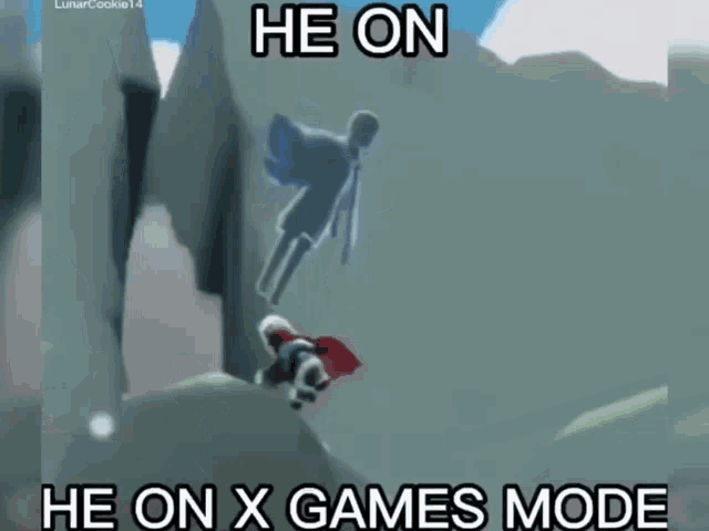 X Games Mode Sky Cotl GIF - X Games Mode Sky Cotl He On X Games Mode GIFs