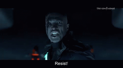Resist! - Resist GIF - Tron Legacy Tron Legacy GIFs