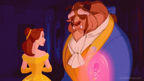 Beauty And The Beast Disney GIF - Beauty And The Beast Disney Love GIFs