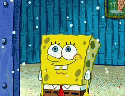 Spongebob Snow GIF - Spongebob Snow Smile GIFs
