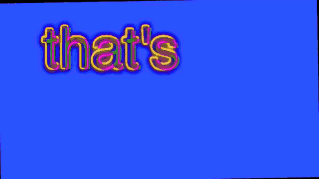 the words that 's magic are on a blue background