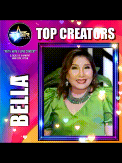 bella is one of the top creators of the star awards