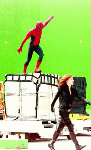 Spiderman Jumping GIF - Spiderman Jumping Landing GIFs