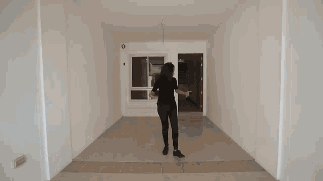 an empty room that is made in animatica