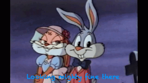 Buster Bunny Bugs Bunny GIF - Buster Bunny Bugs Bunny Babs Bunny GIFs