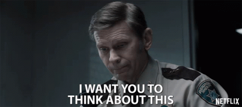 I Want You To Think About This Mark Pellegrino GIF - I Want You To Think About This Mark Pellegrino Deputy Standall GIFs