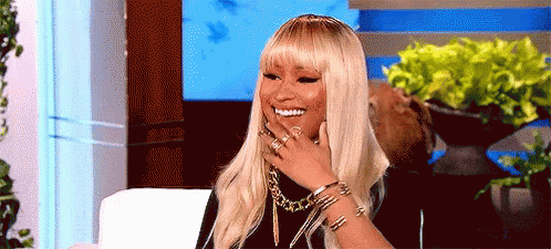 Nicki Minaj Laughing GIF - Nicki Minaj Laughing Smiling GIFs
