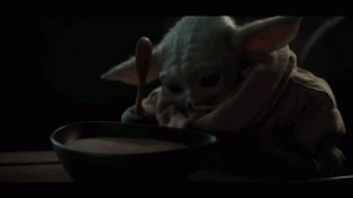 Baby Yoda Baby Yoda Hungry GIF - Baby Yoda Baby Yoda Hungry Baby Yoda Soup GIFs