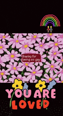 a poster that says you are loved on it
