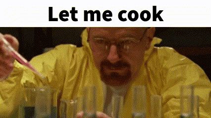 a man in a yellow suit and glasses is holding a pipette and a glass of liquid .