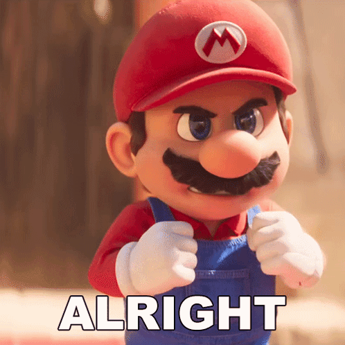 Alright Mario GIF - Alright Mario Chris Pratt GIFs