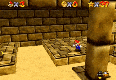 Super Mario 64 Matthewmatosis GIF - Super Mario 64 Matthewmatosis Jumping GIFs